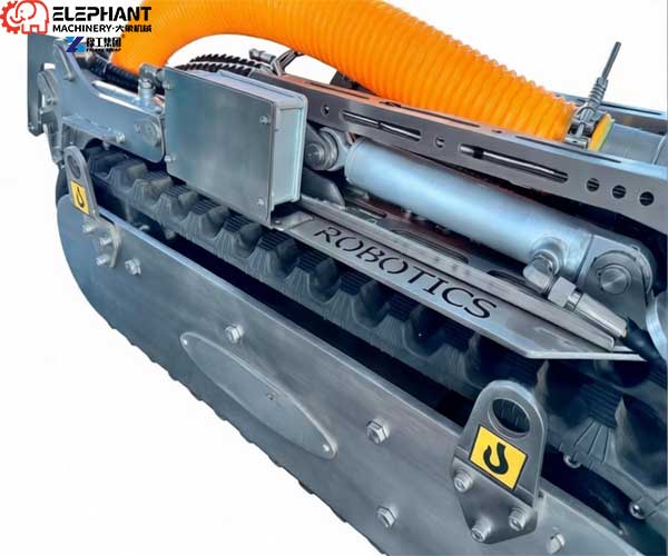 304 316stainless steel crawler chassis for dredging robot