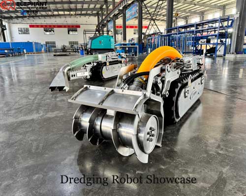 dredging robot showcase