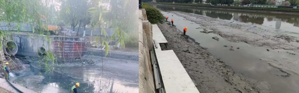 environmental dredging solution for lakes rivers ecosystems