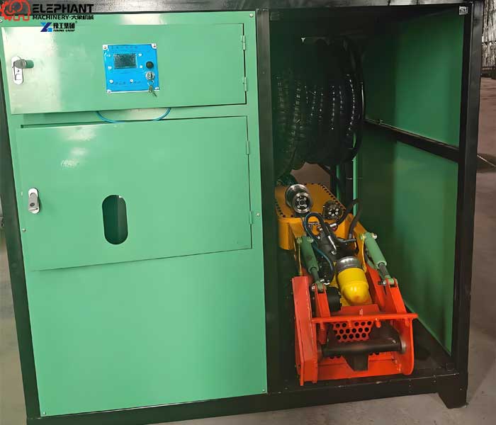 oil tank cleaning robot for sludge removal in storage tanks