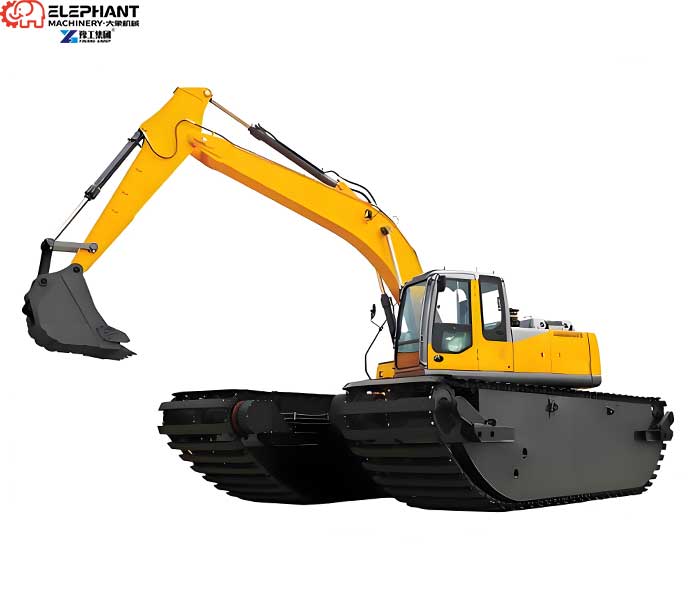 amphibious excavators
