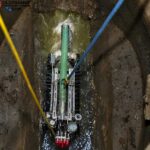 crawler sewer cleaning robot for sewer maintenance