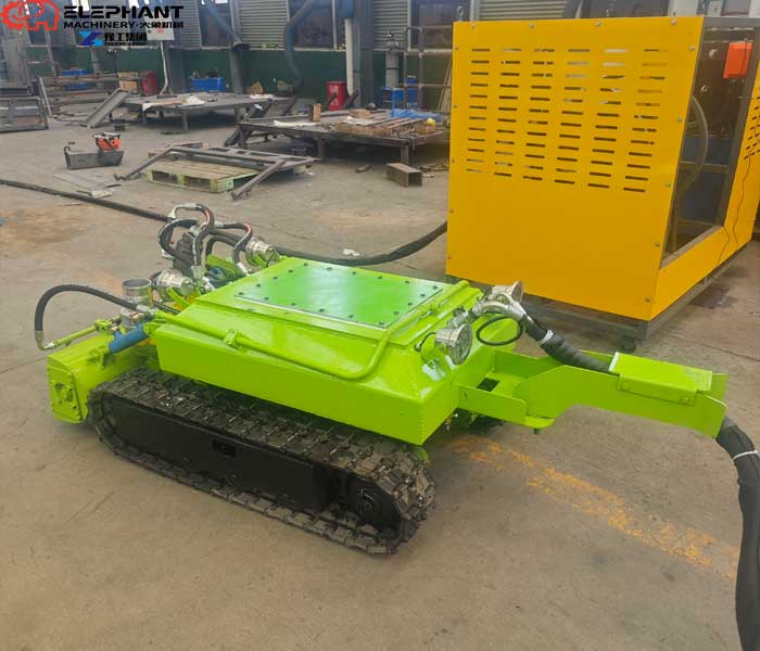 culvert cleaning robot system