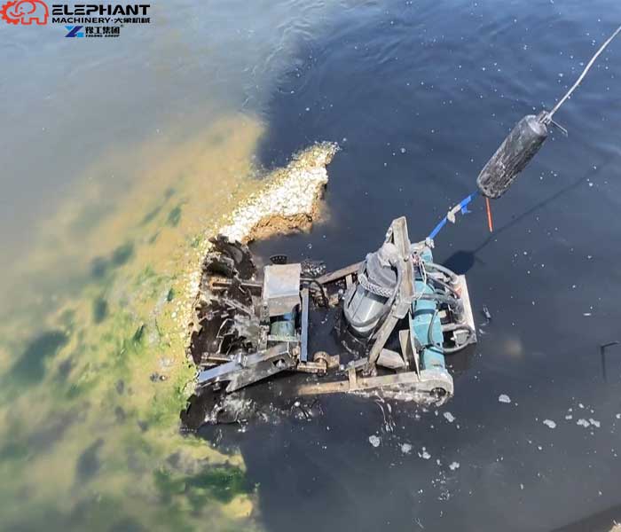 ecological lake dredging robot Ireland