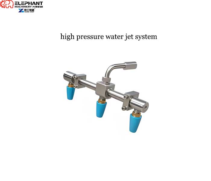 high pressure water jet system for dredging robot sludge removal