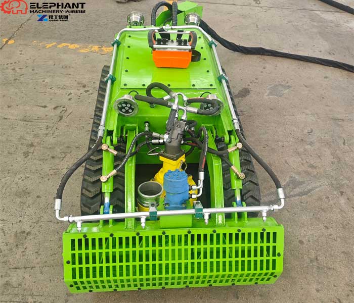 industrial lake dredging robot crawler