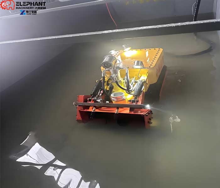 industrial tank sludge suction system