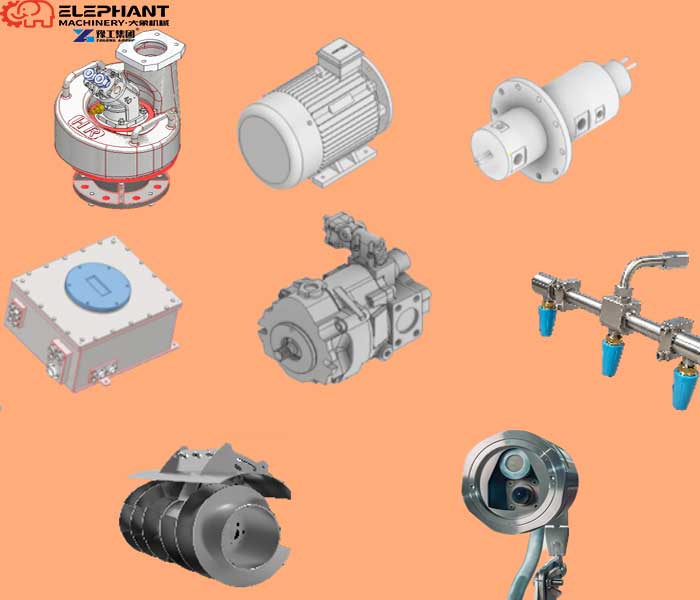 optional accessories for sewer cleaning robot system
