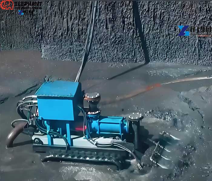 anaerobic digester sludge removal robot operation