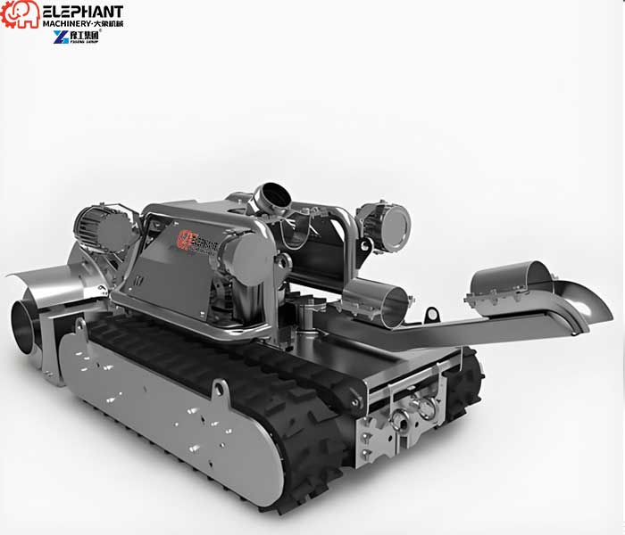 biogas digester cleaning robot equipment