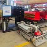 pond dredging robot for sludge and sediment removal