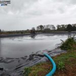 tailings pond dredging solution for lined mining ponds
