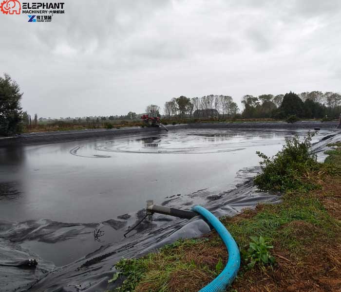 tailings pond dredging solution for lined mining ponds