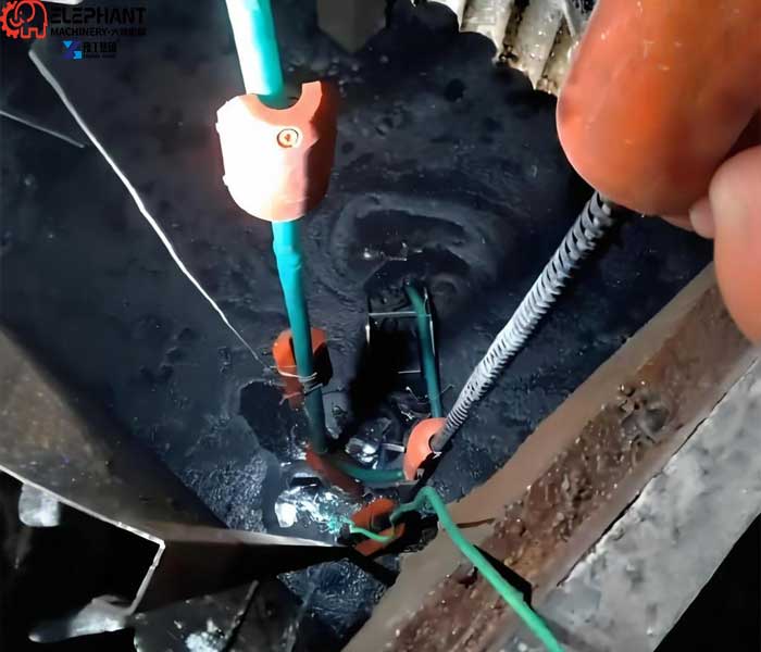 underwater dredging robot for wastewater sludge removal in treatment basin