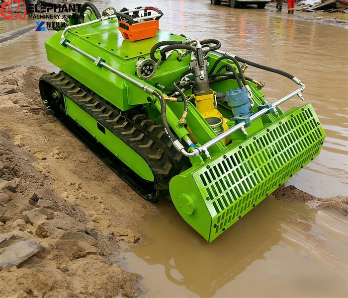 dredge machine for shrimp farms