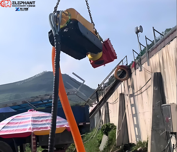 industrial dredging robot equipment