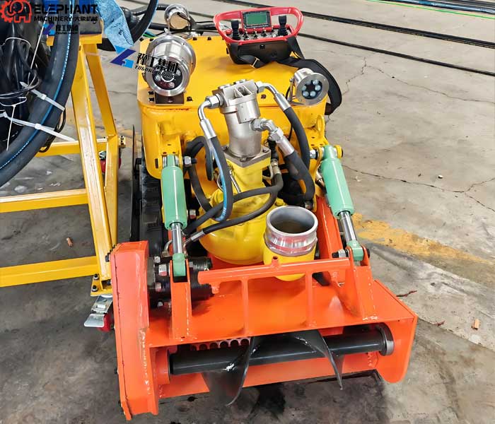 manure lagoon sludge removal robot