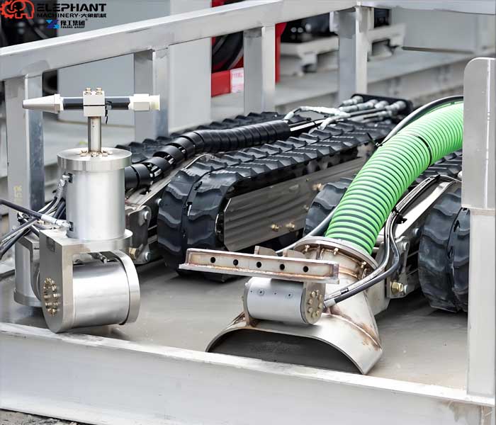mini sludge cleaning robot