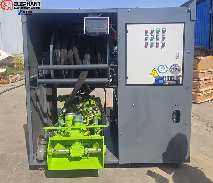 no man entry tank cleaning system