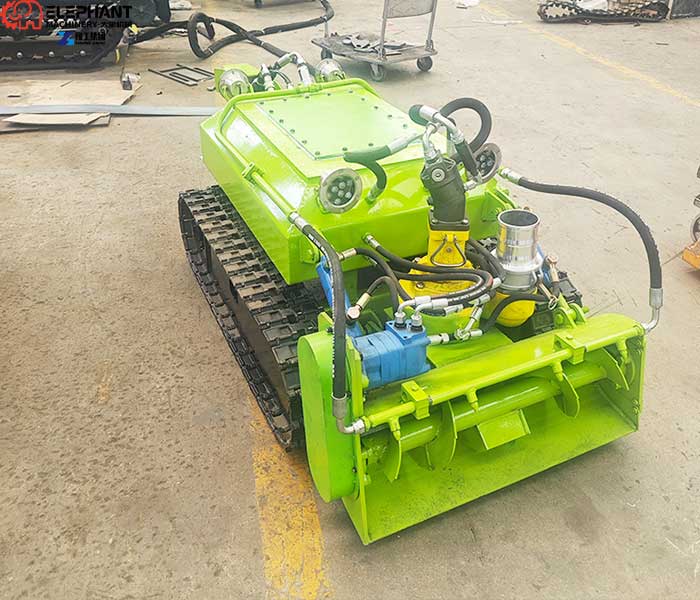 sludge mixing auger of slurry tank cleaning robot