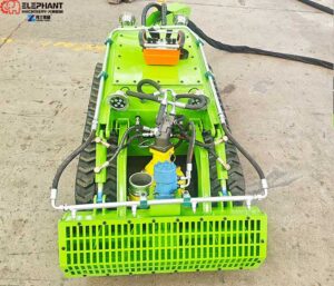 slurry tank cleaning robot for sludge removal