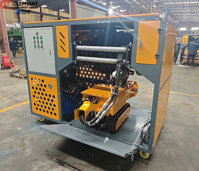 wireless control dredging robot