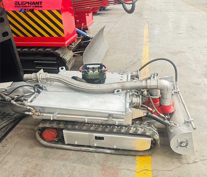 remote controlled wastewater sludge removal robot