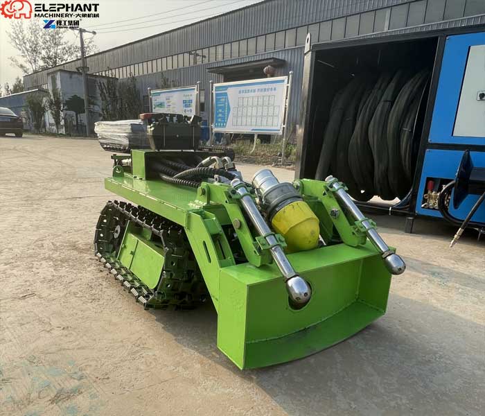desilting robot sludge suction pump