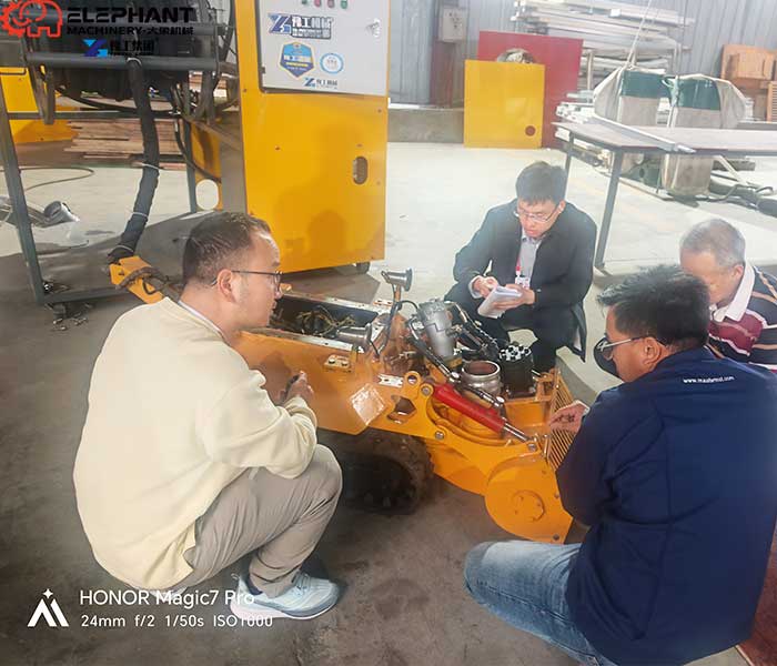 elephant dredging robotic sludge removal solution