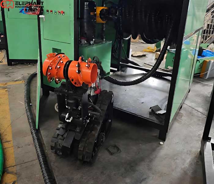 underwater desilting robot crawler