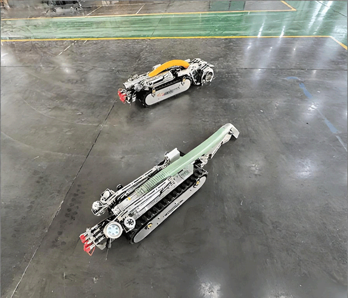 Customized portable dredging robot solution for industrial sediment removal