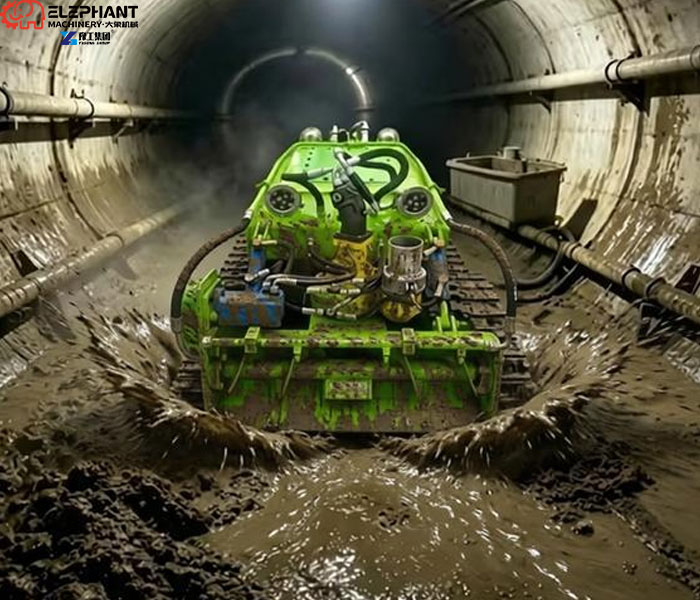 drainage cleaning robot used for sediment removal
