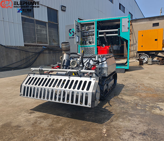 custom remote controlled stormwater cleaning robot