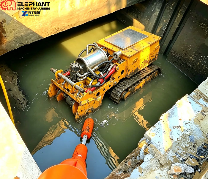 stormwater drainage sediment cleaning
