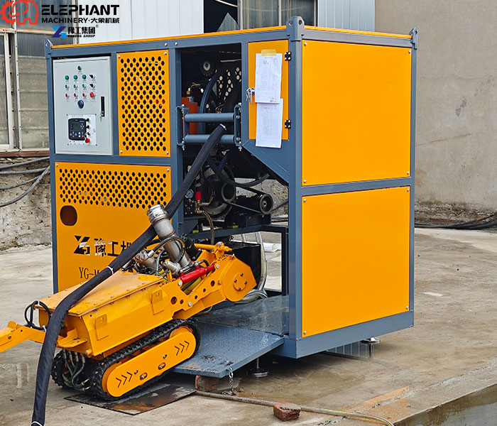 stormwater sediment removal robot