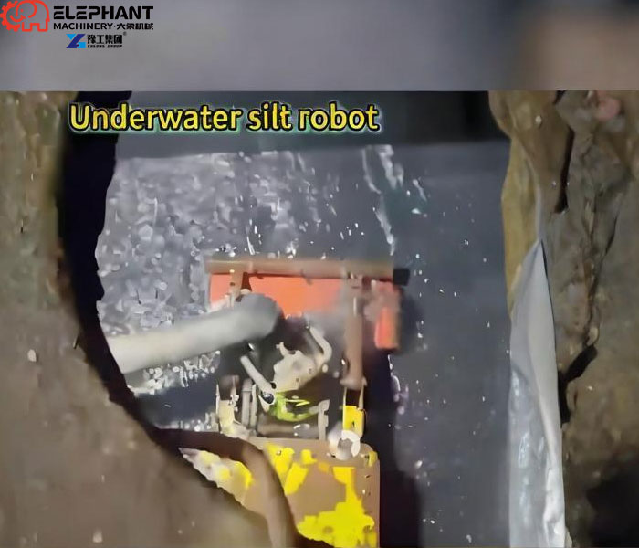 YG450 drainage channel sludge removal robot