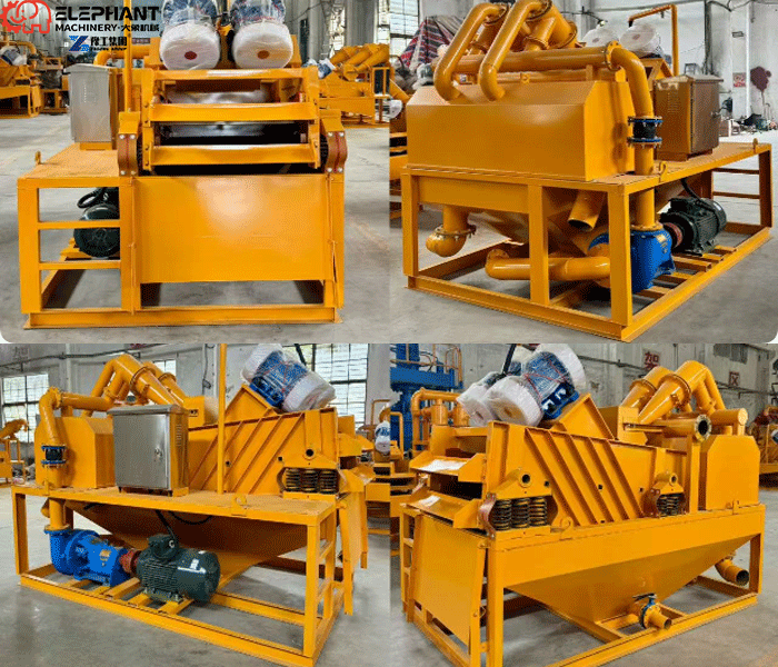 mud sand separation machine